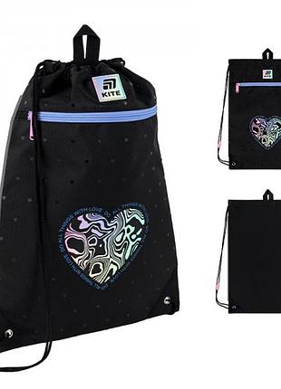 Сумка для обуви kite love is k25-601m-5 46х33 см
