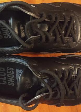 Кроссовки мужские кожаные clubshoes черные