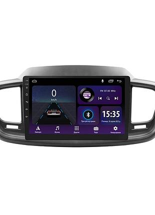 Штатна магнітола sigma e10232 2+32 gb kia sorento 3 2014-2017 black 10"