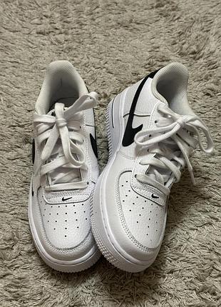 Красовки nike air force 1 gs white