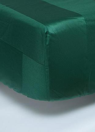 Простынь на резинке moon&star emerald luxe satin stripe 70х190х25 см (ms-850007060)