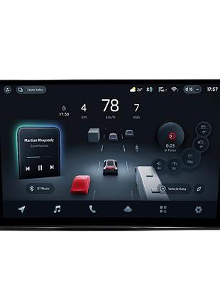 Штатна магнітола teyes cc4 pro 2k 12+256 gb peugeot 308 2016-2018 bmod black 9"