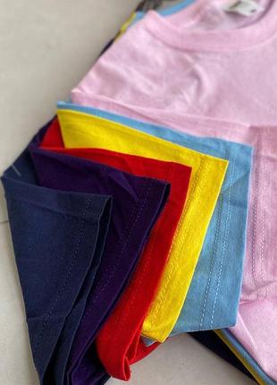 Біла базова футболки fruit of the loom valueweight унісекс оверсайз 6