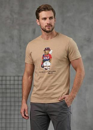 Чоловіча футболка polo ralph lauren premium якості, стильна та зручна модель