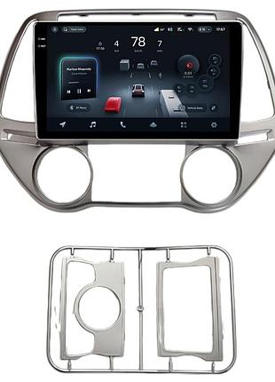 Штатна магнітола teyes cc4 pro 2k 12+256 gb hyundai i20 2012+ at ac sliver 9"