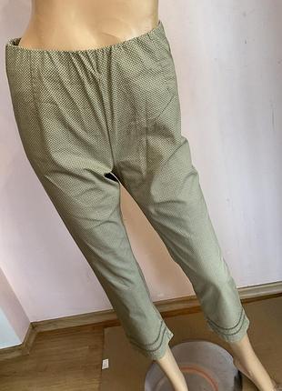 Хлопковые брюки с эластами / xs brend stehmann