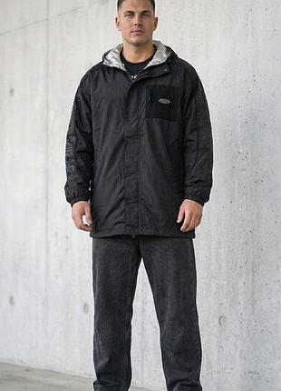 Чоловіча подовжена куртка-вітровка (парка) серії adidas r.y.v. parka jacket
