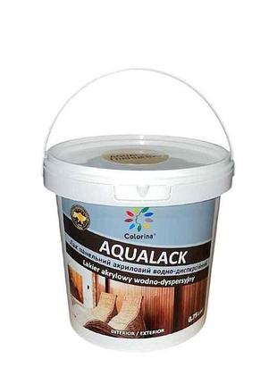 Лак акриловый aqualack панельный глянцевый 0.75 тм colorina