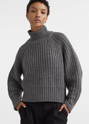 Светр в'язаний зимовий жіночий h&m