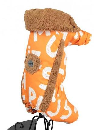 Сахара комбинезон на овчине и силиконе для собак девочек s1