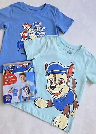 Набор детских футболок 2х paw patrol 110-116 см для мальчиков