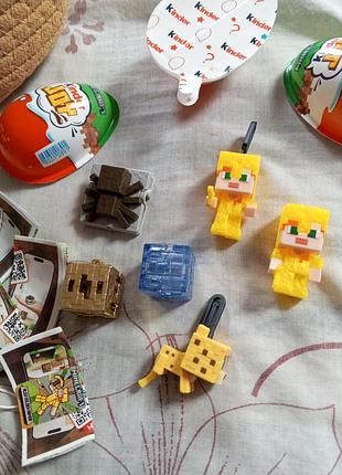 Майнкрафт фигурки из киндер