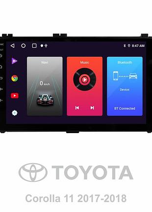 Штатна магнітола sigma f10216 2+32 gb toyota corolla 11 2017-2018 10"