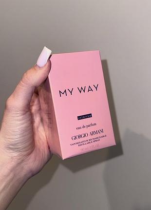 Парфуми жіночі armani my way intense🔥 шлейфові духи армані май вей