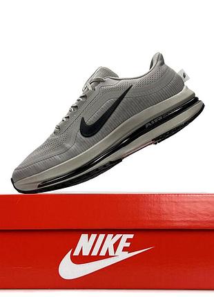 Мужские кроссовки nike air zoom pegasus premium light grey black