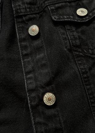 Джинсовка чорна denim&co 2