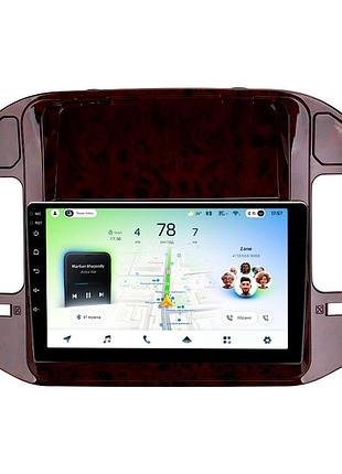 Штатна магнітола teyes cc4l 6+64 gb mitsubishi pajero 3 v70 v60 1999-2006 (brown) 9"