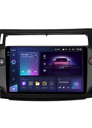 Штатна магнітола teyes cc3 2k 4+64 gb citroen c4 la lc c-triomphe c-quatre 2004-2014 black 9"