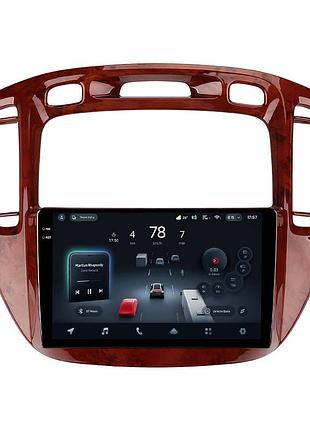 Штатна магнітола teyes cc4 2k 8+128 gb toyota highlander 1 xu20 2001-2007 9" (l1)