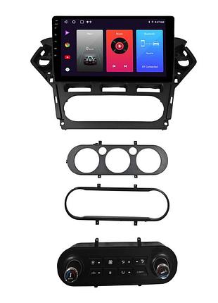 Штатна магнітола sigma f10216 2+32 gb ford mondeo 4 2010-2014 full set at ac black with buttons 10"