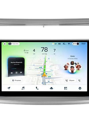 Штатна магнітола teyes cc4l 4+64 gb citroen c4 la lc c-triomphe c-quatre 2004-2014 9"