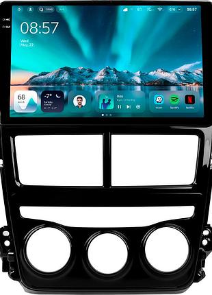 Штатная магнитола teyes cc4 2k 6+64 gb toyota yaris vios 2017-2020 (f1) 9" (l1)