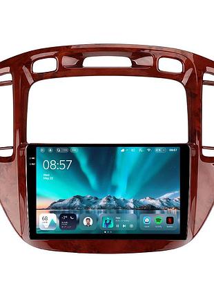 Штатна магнітола teyes cc4 2k 6+64 gb toyota highlander 1 xu20 2001-2007 9" (l1)