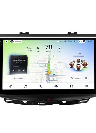 Штатна магнітола teyes cc4l 4+64 gb vauxhall/opel astra k 2016-2020 sedan 9"