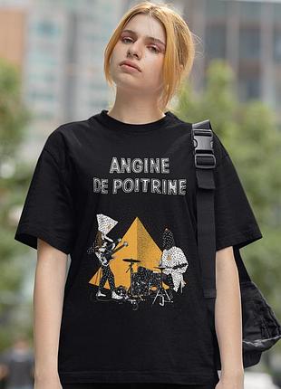 Футболка loys angine de poitrine черный xs