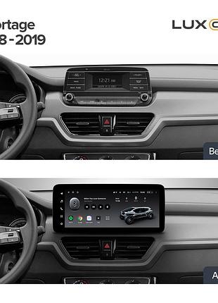 Штатная магнитола teyes lux one 6+128 gb 360° kia sportage 2018-2019 (b) 12.3" (l1)