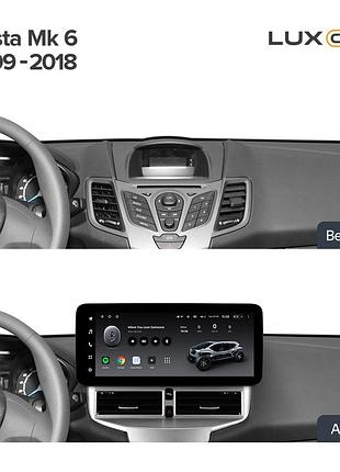 Штатная магнитола teyes lux one 6+128 gb ford fiesta mk 6 2009-2018 (a) 12.3" (l2)