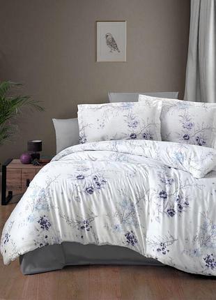 Односпальний комплект first choice leena lilac сатин