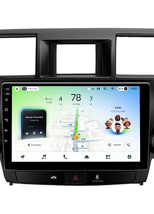 Штатна магнітола teyes cc4l 4+64 gb toyota highlander 2 xu40 2007-2013 (f2) 10"
