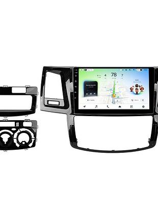 Штатна магнітола teyes cc4l 4+64 gb toyota fortuner 1 an50 an60, hilux revo/vigo 2005-2007 (f2) 9"