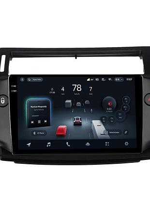Штатная магнитола teyes cc4 2k pro 2k 8+128 gb citroen c4 la lc c-triomphe c-quatre 2004-2014 9"