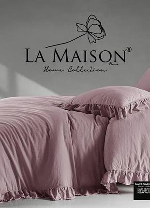 Двуспальный евро комплект la maison weens blush варена хлопок