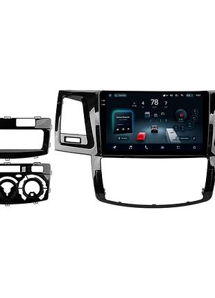 Штатная магнитола teyes cc4 pro 2k 12+256 gb toyota fortuner 1 an50 an60 hilux revo vigo (f2) 2005-2007 9"
