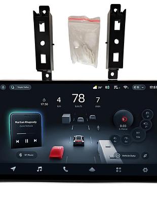 Штатна магнітола teyes cc4 pro 2k 12+256 gb volkswagen touareg 2002-2010 9"