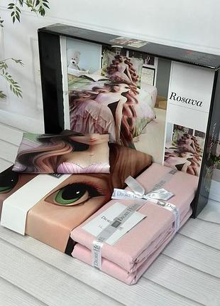 Односпальный комплект romeo home rosara ранфорс
