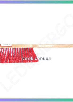 Щетка для сметания ручная virok 370х40 мм полипропиленовая для уборки грязных поверхностей