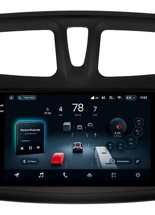 Штатная магнитола teyes cc4 pro 2k 8+128 gb renault logan 2 2012-2022 sandero 2 2013-2022 (f1) (b) 9" (l1)
