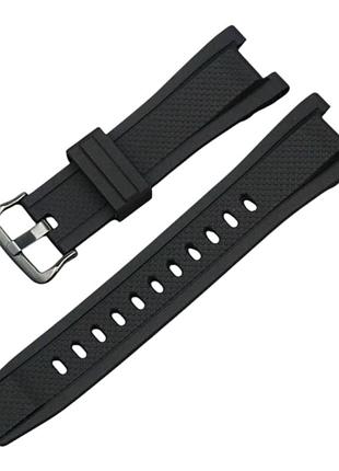 Ремешок romansi для casio g-shock g-steel gst-210 / gst-w300 / gst-s110 / gst-b100, полимерный, 14/26 мм, черный