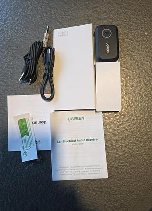 Bluetooth-адаптер ugreen bluetooth 5.3 приймач адаптер 3.5 мм black (cm596) 2