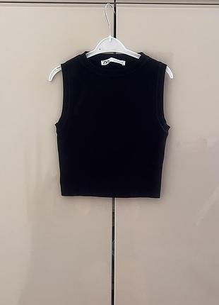 Укорочений топ zara розміру xs-s