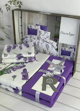 Двуспальный евро комплект romeo home durelya poplin