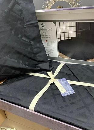 Двуспальный евро комплект gold soft life livio black жаккард