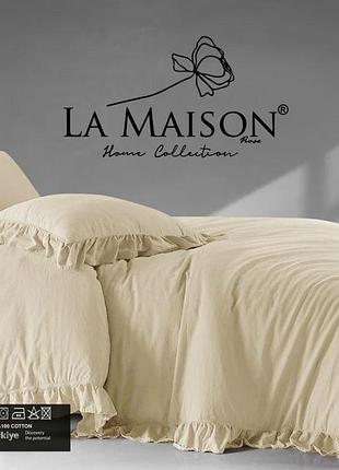Двуспальный евро комплект la maison weens vanilla варена хлопок