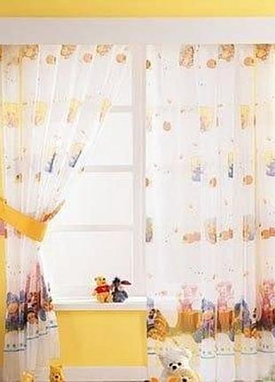 Гардина tac disney winnie the pooh 285х300см