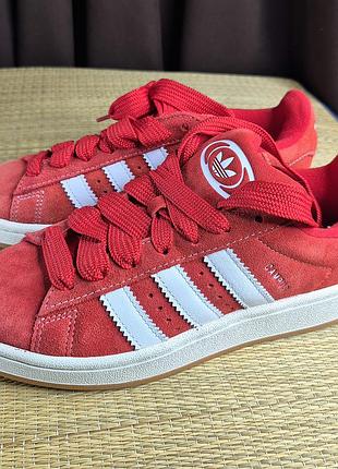 Оригинальный 100%жиновые замшевые кроссовки adidas originals campus 00s(размер 38,5-24,5см).