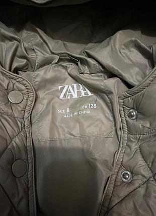 Стеганая куртка zara 3
